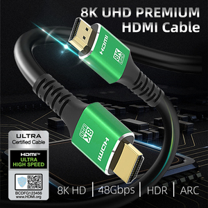 Bán Buôn Mới Nhất 48Gbps 60Hz Cabo Cho HDMI 8K Cho Màn Hình Máy Chiếu Máy Tính Xách Tay TV PS4 PVC Áo Khoác Cho <span class=keywords><strong>DVD</strong></span> Người Chơi - Product Image 2