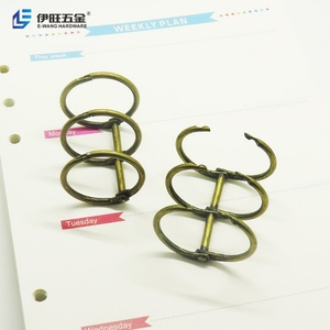 YIWANG Stationery 3 <b>Ring</b> <b>Binder</b> 1 Inch Desk Calendar Loose Leaf <b>Ring</b> - Product Image 4