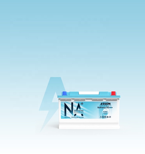 New H7 AGM Sodium Ion Car Battery 12 V 800 CCA 3000 Cycles 6.7KG Fast Charging Lightweight Long Lifespan Start-Stop