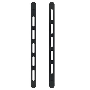 25cm Ajustable Silicone <b>Cord</b> Organizer Cable Ties Colorful Reusable <b>Elastic</b> Silicone Rubber Tie Down Strap Silicone Cable Tie - Product Image 1