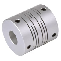 Accouplement flexible en alliage d'aluminium et élastomère, alésage 30 mm, pour moteur de roue AGV, boîte de vitesses planétaire, couple élevé, accouplements d'arbre OEM