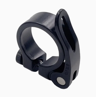 Collier de Selle de Vélo en Alliage d'Aluminium, Collier de Selle à Libération Rapide, Couleur Personnalisable, Accessoires de Vélo