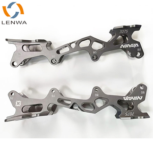 LENWA Châssis de patins à roulettes en aluminium usiné CNC sur mesure, haute résistance, légers, base de patin performante, structure axée sur la performance - Product Image 1