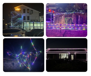 مصباح شمسي <span class=keywords><strong>RGB</strong></span> m10m 15M 20M 30M 50M خارجي 5m شريط إضاءة منظر طبيعي مرن لحديقة بوابة حائط أمان - Product Image 5