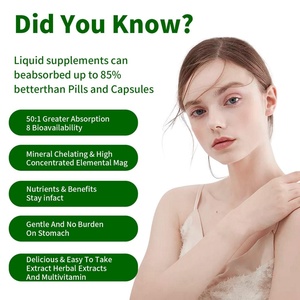 Gouttes de citrate de magnésium OEM/ODM avec bromélaïne pour soutenir la digestion et la santé cardiaque, favoriser l'humeur et la relaxation mentale - Product Image 3