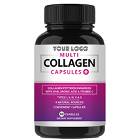 Capsules de collagène marin naturel personnalisées, complément de collagène unisexe pour adultes, soutien à la santé des articulations, anti-âge, pour les cheveux