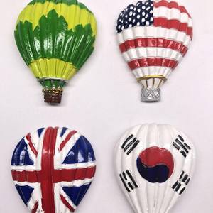 Imán Decorativo para Refrigerador con Diseño de Globo Aerostático, Tridimensional, Creativo, Recuerdo - Product Image 2