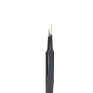Pince à épiler professionnelle en acier inoxydable pour cils, durable, droite et courbée, à pointe fine, pour instrument de beauté (vente en gros) - Product Image 5