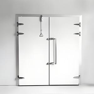 Puerta Batiente Manual de Diseño Industrial para Cámaras Frigoríficas, Congeladores, Cocinas, Almacenes y Supermercados, Acabada - Product Image 5