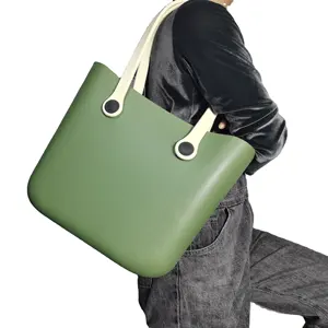 디자이너 유명 브랜드 가방 실리콘 대형 비치 가방 여성 여름 비치 가방 패션 쇼핑 토트 숄더 핸드백