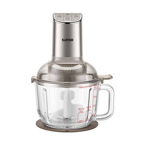 Supor - Molinillo de alimentos eléctrico de 2,5 l, de acero inoxidable, con una sola cuchilla, para picar carne y hacer zumos, para uso doméstico - Product Image 1