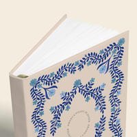 Carnet à couverture rigide A5 avec reliure cousue, motif élégant, journal texturé, logo personnalisé, agenda d'affaires, cadeau, bureau, école