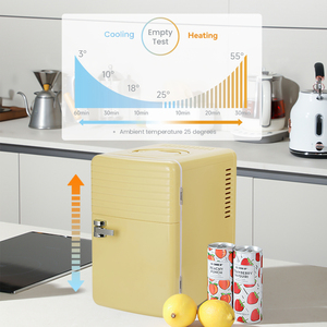 Evercool OEM vente en gros 6 L <span class=keywords><strong>jaune</strong></span> 12V DC petit réfrigérateur réfrigérateur bouteilles pour jus médicaments alimentaires - Product Image 3