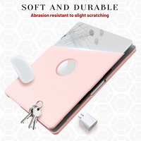 Casing penutup plastik kristal Matte, casing penutup plastik dengan standar kuat untuk Macbook Pro 14 2021 2023 2024 A2442 M1 Max