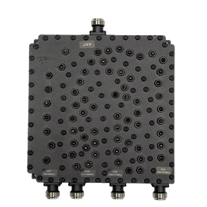 Combinador híbrido RF 4 puertos N hembra 800M/1,8G/2,1G/3,5 GHz bajo VSWR bajo PIM IP65 piezas de telecomunicaciones acoplador híbrido con servicio OEM - Product Image 1