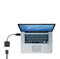 10 tahun pengalaman pabrik HDMI ke VGA 3 + 6 berlapis emas mendukung 1080P adaptor untuk proyektor laptop TV BOX