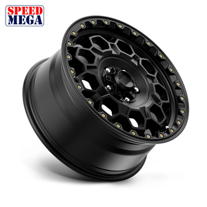 Rines Personalizados para Camioneta, Forjados y Pulidos, en Negro Fresado, de 15, 16, 17, 18, 19, 20 y 22 Pulgadas, para Dodge Ram y Ford - Product Image 4