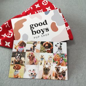 เล็กคริสต์มาสบัตรขอบคุณคุณกำหนดเองนามบัตรพิมพ์บัตรอวยพรของขวัญโปรโมชั่นที่กำหนดเองโน้ตบุ๊คกระดาษพิมพ์ออฟเซ็ต - Product Image 4