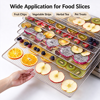 Déshydrateur alimentaire commercial industriel à 32 plateaux pour viande et fruits