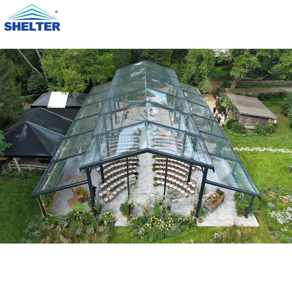 Shelter Structures Atrium Event Wedding Tents For Commercial Clear Frame Wed Tent Venue Structure Marquee Party Glass Wall Tents