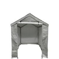 Abri de rangement extérieur imperméable en acier pour le stationnement des voitures et l'utilisation en plein air