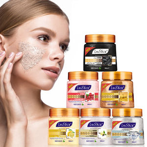 Crème glacée à la <span class=keywords><strong>vanille</strong></span> gommage corporel exfoliant élimination des boutons kératose Pilaris blanchissant café pastèque gommage en pot - Product Image 1