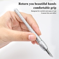 Nouvel ensemble de coupe-ongles en alliage de zinc avec têtes en acier remplaçables, portable et multifonctionnel pour l'entretien des ongles, adapté aux adultes et à l'exportation.