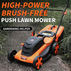 <b>Electric</b> <b>Lawn</b> <b>Mower</b> 34cm 1500W Rotary Blade Rear Grass Box 230V DIY Outdoor Use - Product Image 4
