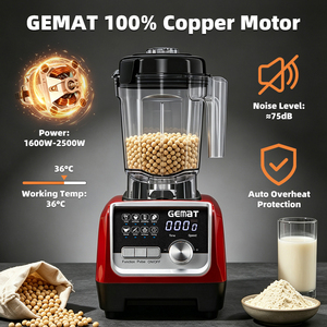 <span class=keywords><strong>3</strong></span>-in-1 Standmixer 3PS Hochleistungs-Küchenmaschine Entsafter Mixer Eiscreme-Mixer Sojamilch-Hersteller - Product Image 4