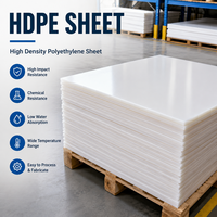 Panneau pare-soleil en HDPE avec plaque/feuille/bloc en polyéthylène UHMWPE/HDPE sur mesure, plaque HDPE de 12 pouces, 300 feuilles bleues de 6 mm