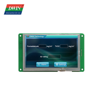 DWIN 5 Inch Hot Sale 800*480 IPS TFT LCD Display RS232/TTL HMI Touch Panel LCD Module Display Layar Sentuh untuk STM32 Esp32