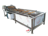 Automatische diepvriesfrietverwerkingslijn roestvrij staal |   Apparatuur voor het produceren van aardappelchips voor fastfoodfabrieken