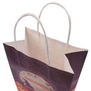 Sacs cadeaux en papier kraft recyclables personnalisés, impression numérique écologique, avec des designs sur mesure - Product Image 4