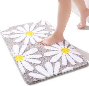 Alfombra de Baño de Lujo Personalizable de Fábrica, 40*60cm, Diseño a Cuadros, Fuerte Absorción de Agua, Antideslizante, para Uso en Interiores y Exteriores, Hoteles - Product Image 1