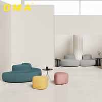 Ensemble de canapés de bureau de qualité commerciale au design moderne, inclinables, pour la maison, le bureau, la bibliothèque, les espaces publics, la salle d'attente, usage commercial
