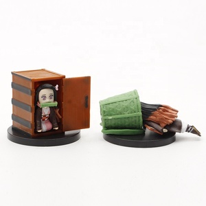 Set de 5 Figuras de Acción de PVC de Demon Slayer: <span class=keywords><strong>Kimetsu</strong></span> <span class=keywords><strong>No</strong></span> <span class=keywords><strong>Yaiba</strong></span>, Kamado Nezuko, Colección de <span class=keywords><strong>Anime</strong></span>, Juguetes para Niños y Niñas, Regalo - Product Image 2