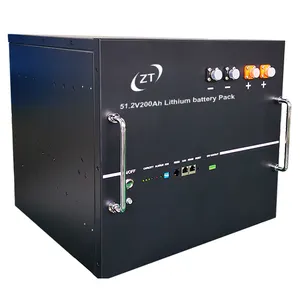 Литиевый Аккумулятор lifepo4 для солнечной энергетической системы, 48 В, 51,2 в, 200 ач, 15S, 16S, 10 Вт