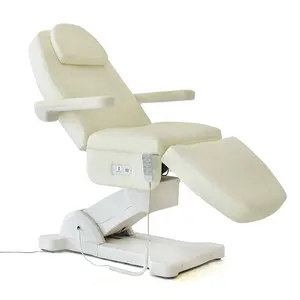Cadeira elétrica de 3 4 motor, cadeira elétrica para tratamento de sofá, beleza, massagem facial, cadeira, cama