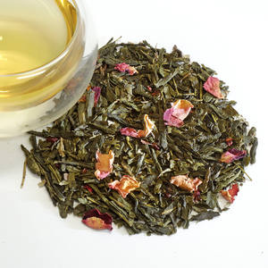 中等含咖啡因的优质活叶绿茶果味天堂草莓菠萝混合包装瘦身专用包袋盒 - Product Image 5