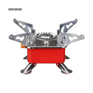 OEM Fornello A Gaskocher Campingkocher 299g Quadrate Small Backpacking BBQ Mini Portable Burner Outdoor Camping Gas Stove