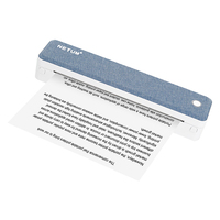 NETUM A4 Mini Printer Thermal Nirkabel Portabel Baterai 1500mAh Kompatibel ESC/POS 203dpi Garansi 1 Tahun Stok Kantor Bergerak
