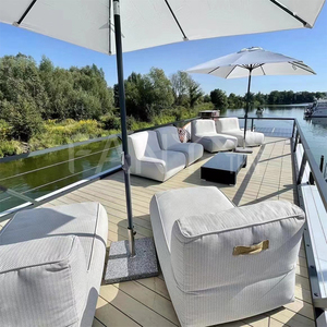 Fanye Electric Aluminium Small à Guangzhou Shenzhen, maison flottante avec ponton et deuxième étage, construction aquatique, maison-<span class=keywords><strong>bateau</strong></span> - Product Image 2