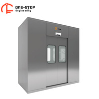 Douche d'air pour salle blanche en acier inoxydable SUS304 avec filtre HEPA pour abattoir