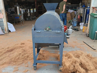 Machine électrique et diesel de traitement de la tourbe de coco pour l'extraction de fibre de coco
