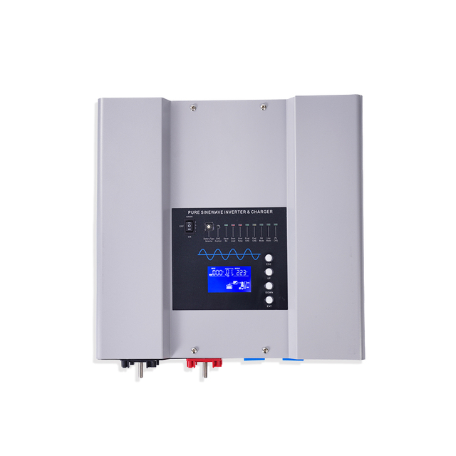 High Quality Off Grid Pure Sine Wave Hybrid Solar Power Inverter 6000W 6kw 24v 48v Single Phase Split Phase 120v/230v with MPPT
