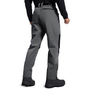 FOXA Men's Waterproof <b>Ski</b> Pants Synthetic Insulated Winter Snow Pants With Zipper Pockets - Product Image 2