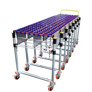 SJB factory wholesale custom made easy moving automatic Width Telescopic Loading Unloading Belt Conveyor For Truck And Container