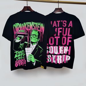 สินค้ามาใหม่ เสื้อยืดผู้ชายลายพิมพ์ "THAT'S a AWFUL LOT of COUGH SYRUP" คุณภาพเยี่ยม ผ้าฝ้าย 100% ทรงโอเวอร์ไซส์ - Product Image 4