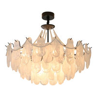 Lustre suspendu en fer et verre, style moderne et luxueux, couleur or, pour villa, bar, décoration intérieure, salle de banquet, salon, hall d'hôtel