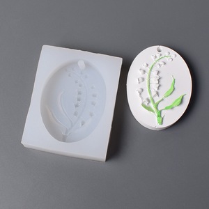 Stampo in <span class=keywords><strong>silicone</strong></span> per ciondoli a forma di fiore di margherita, fai da te, per candele fatte a mano, gesso profumato, ciondoli a forma di orchidea, Phalaenopsis, irregolare, Cina - Product Image 2
